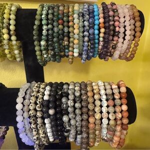 Handmade 6mm Crystal Bracelet